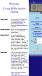 Mobile Screenshot of livingbiblestudies.org